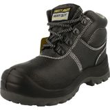 Safety Jogger - BestBoy - Werkschoenen - Zwart - Leder - S3 Normering