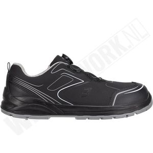 Safety Jogger - Cador S3 Laag - Werkschoenen - Zwart - Stalen Neus - ESD