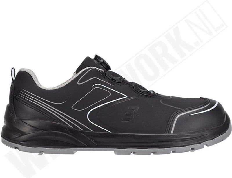 Safety Jogger - Cador S3 Laag - Werkschoenen - Zwart - Stalen Neus - ESD