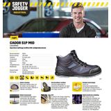 Safety Jogger - Cador - Werkschoenen - Grijs - Stalen Neus - 1 Paar