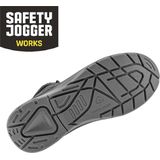 Safety Jogger - Flow S3 Mid - Werkschoenen - Zwart - Composiet Neus - ESD