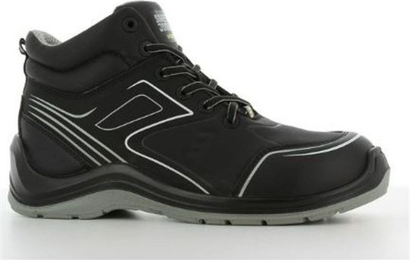 Safety Jogger - Flow S3 Mid - Werkschoenen - Zwart - Composiet Neus - ESD