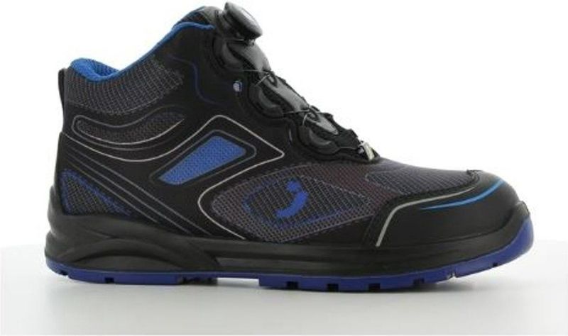 Safety Jogger - Cador S1P Halfhoog - Werkschoenen - Zwart - Stalen Neus - ESD