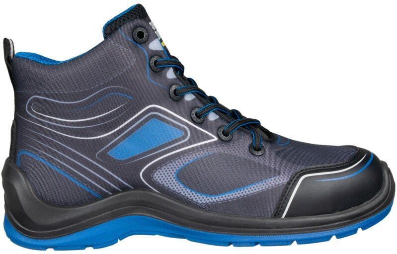 Safety Jogger - Flow S3 Mid Tls - Werkschoenen - Zwart - Metaalvrij