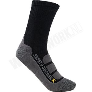 Safety Jogger - SW5000440 - Werksokken - Zwart - Bamboevezel