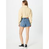 Korte Broeken - Effen - Denim - Acid Washed - High Waist