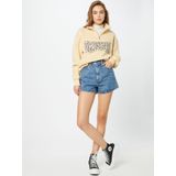 Korte Broeken - Effen - Denim - Acid Washed - High Waist