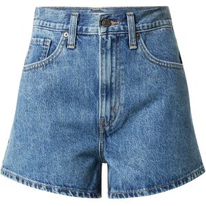Korte Broeken - Effen - Denim - Acid Washed - High Waist