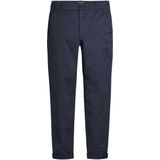 Chino Broek - Zwart - Katoen/Elastaan - Slanke Pasvorm