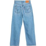 Levi'S - Ribcage Enkel - Jeans - Blauw - 99% Katoen 1% Elastaan