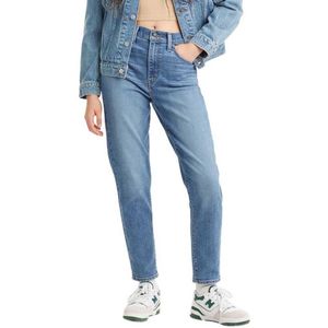 Levi's - High Waist Taper - Spijkerbroek - Blauw
