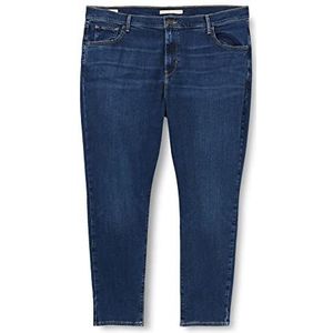 Levi's Dames Plus Size Jeans, 721 Pl Hi Rise Skinny Z3495 Dark Indigo Worn In, 26