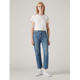 LEVI'S - Jeans 501® Crop - Denim - Blauw - Medium Indigo Worn