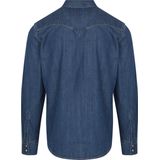 Levi's - Barstow Western Overhemd - Denim - Lange Mouwen - 100% Katoen