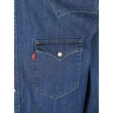 Levi's - Barstow Western Overhemd - Denim - Lange Mouwen - 100% Katoen