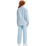 Levi´s - Relaxed Fit Western Overhemd - Blauw - Katoen/Hennep - Lange Mouwen