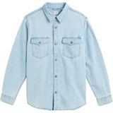 Levi´s - Relaxed Fit Western Overhemd - Blauw - Katoen/Hennep - Lange Mouwen