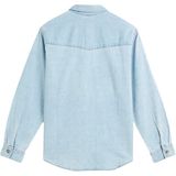 Levi´s - Relaxed Fit Western Overhemd - Blauw - Katoen/Hennep - Lange Mouwen