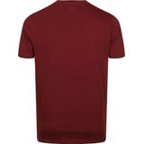 Levi's - T-Shirt Graphic Logo Bordeaux Rood - Heren - Modern-fit
