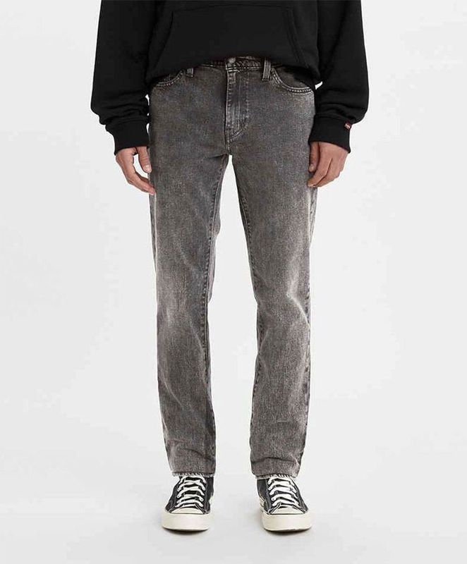 LEVI'S - Slim Jeans 511™ - Overnighter - Blauw - 99% Katoen, 1% Elasthan