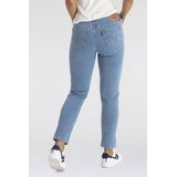 Jeans - Blauw Denim - Regular Fit - 7/8 Lengte - Mid Waist