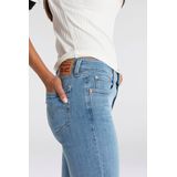 Jeans - Blauw Denim - Regular Fit - 7/8 Lengte - Mid Waist