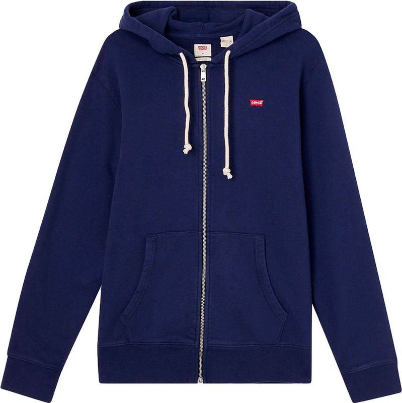 Levi's - 34584-0011 Hoodie - Marineblauw - Katoen