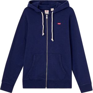 Levi's - New Original Up Sweatshirt - Grijs - Fleece - Regular Fit
