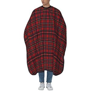 Koninklijke Tartan Kapsalon Cape Waterdichte Haar Knipbeurt Cape Professionele Kapper Cape Kapper Schort Voor Kapsalon Haar Salon