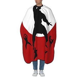 Haar Snijden Schort Schieten Voor Maan Taekwondo Kapper Schort Professionele Kappers Schort Gepersonaliseerde Haar Snijden Cape Voor Familie Salon Styling