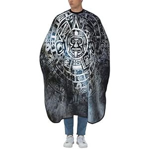 Salon Cape Amerikaanse Retro Maya Kalender Kapper Schort Cape Waterdichte Kappers Schort Vlekbestendige Kappers Jurk Voor Kappers Kids Kinderen