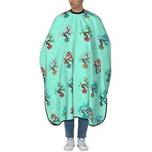 Kappers Jurk Aquarel Bonsai Collectie Tondeuse Jas Antistatische Kapsel Cape Professionele Haarknippelen Cape Voor Kapsel Haarknippen Kinderen