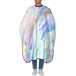 Kappersschort - Regenboog - Professionele Kapsalon Cape - Universeel - 140 x 168 cm