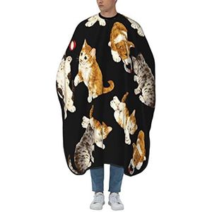 Kapperscape Leuke Kattencorgi Snijcape Verstelbare Salon Cape Antistatische Salon Kappers Cape Voor Vrouwen Salon Haarstyling