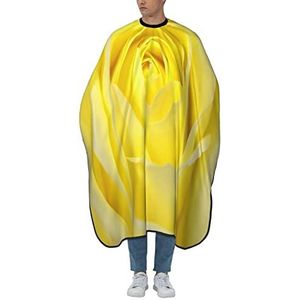 Haarknipmantel Dag van de Gele Rozen-Liefde Kapperscape Universele Salon Kappers Cape Polyester Kapsel Cape Voor Volwassenen Kinderen Salon