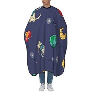 Kapper Kapper Kapper Cape Buitenruimte Kitty Kat Ufo Kapper Cape Antistatische Kappers Vlekbestendig Kappers Cape Voor Styling Snijden Kinderen