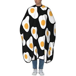 Kappers Toga Cartoon Gebakken Eieren Kappers Schort Vlekbestendige Kappers Professionele Kapper Cape Voor Snijden Kappers Kinderen