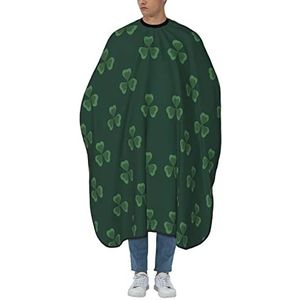 Kapmantel Groene St Patrick Klee Snijcape Professionele Salon Kappers Cape Universele Barber Cape Voor Volwassenen Kinderen Vrouwen