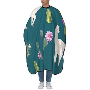 Kappers Schort Lama Cactus Wildlife Natuur Kapper Cape Professionele Schort Professionele Salon Jassen Voor Kapsel Mannen Styling
