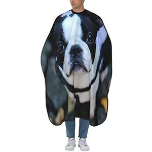 Kapper Kapper Kapsel Cape Franse Bulldog Leuke Hond Kapper Schort Gepersonaliseerde Kappers Salon Cape Antistatische Kappers Jurk Voor Kappers Kappers Kapsel Mannen