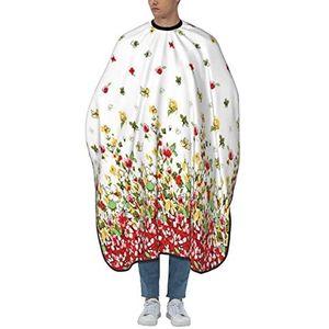Kapper Schort Aquarel Bloem Bij Vlinder Kapper Schort Cape Professionele Kappers Waterdichte Kappers Salon Cape Voor Kleurplaten Kappers Mannen