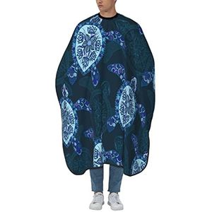 Kapper Schort Aquarel Zeeschildpad Dier Kappers Schort Verstelbare Styling Capes Professionele Kappers Schort Voor Kids Styling Kapper