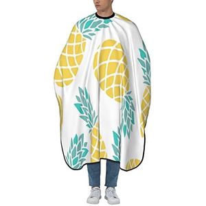 Salon Cape Zomer Spin Ananas Kappers Schort Vlekbestendig Schort Verstelbare Kappers Jurk Voor Kleur Mannen Haar Knippen