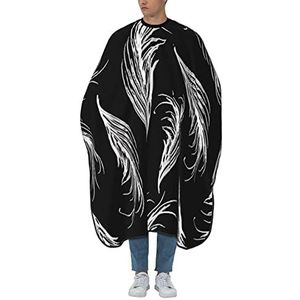 Kappers Schort Drijvende Veer Mode Kapper Kapper Kapsel Cape Waterdichte Haar Snijden Jurk Professionele Volledige Lengte Cape Voor Kinderen Familie Kinderen