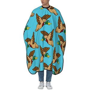 Kapper Schort Vliegende Wilde Eenden Kapper Kapper Kapper Cape Antistatische Schort Waterdichte Kappers Jurk Voor Snijden Kinderen Styling