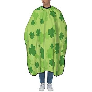 Kappersschort St Patricks Day Shamrock Kapper Cape Professionele Kappersjurk Gepersonaliseerde Kappersschort Voor Mannen Kleurplaten Vrouwen