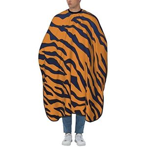 Haar Snijden Schort Tijger Dier Print Cool Salon Cape Antistatische Kappers Salon Cape Waterdichte Kappers Schort Voor Kinderen Kids Salon