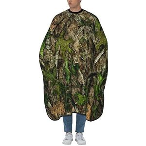 Salon Cape Camouflage Jacht Groene Kapper Schort Professionele Styling Capes Waterdichte Schort Voor Kleur Kapper Snijden