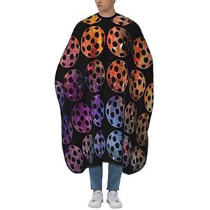 Salon Cape Cool Pickleball Galaxy Haar Snijden Schort Gepersonaliseerde Kappers Cape Waterdichte Kapsel Schort Jurk Voor Snijden Kinderen Kleurplaten