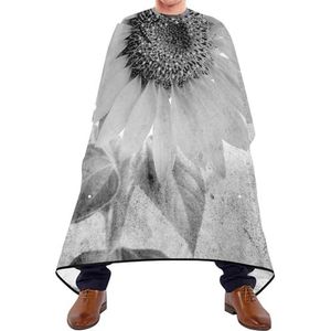 Kapper Schort Foto Van Een Grote Zonnebloem Op Retro Achtergrond Salon Cape Professionele Kappers Jurk Professionele Kappers Schort Voor Kapper Familie Styling